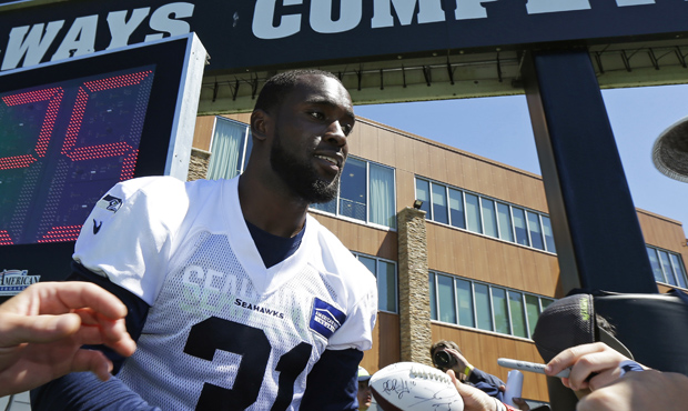 Kam Chancellor makes appearance at Seattle Seahawks training camp