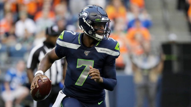 Former Broncos QB Paxton Lynch locked in competition with Geno Smith to  back up Seahawks' Russell Wilson – The Denver Post