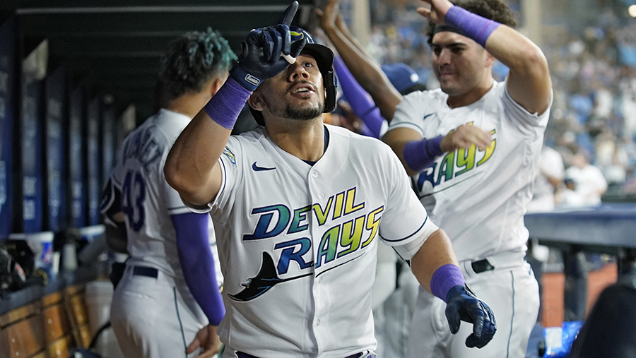 MLB on X: A Thriller at the Trop! @RaysBaseball takes the series.   / X