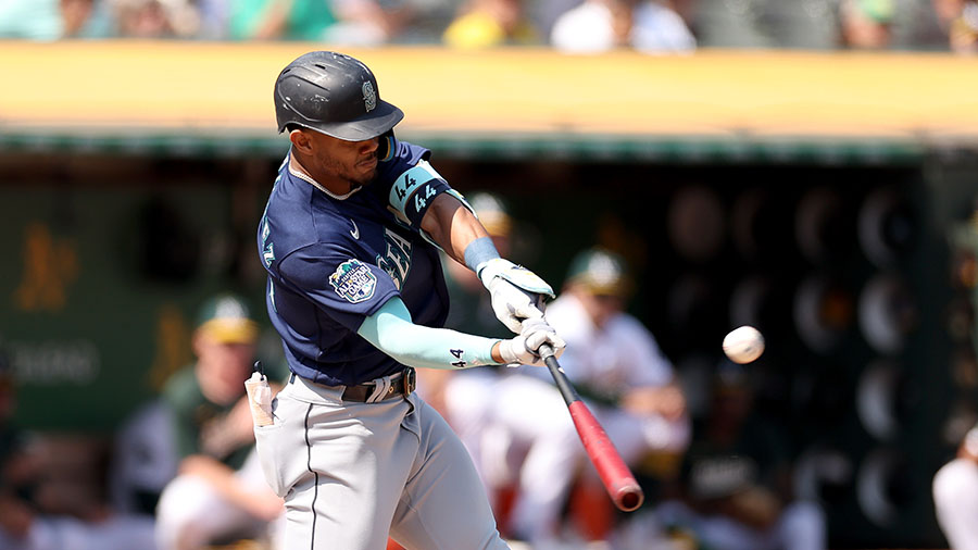 Julio Rodriguez & Cal Raleigh & JP Crawford Seattle Mariners Sea