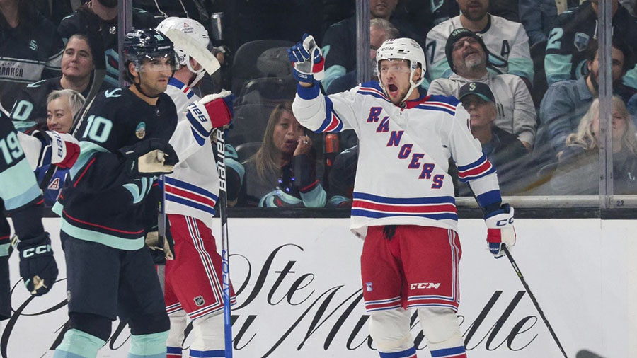 Panarin's 2 goals lifts New York Rangers over Seattle Kraken 4-1 - Seattle  Sports