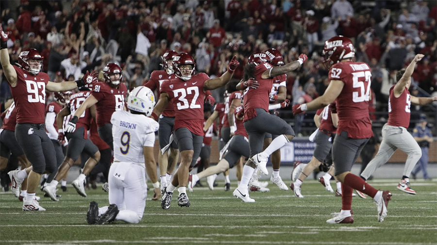 WSU Cougars catch up, outlast San Jose State and win 54-52 in the second overtime