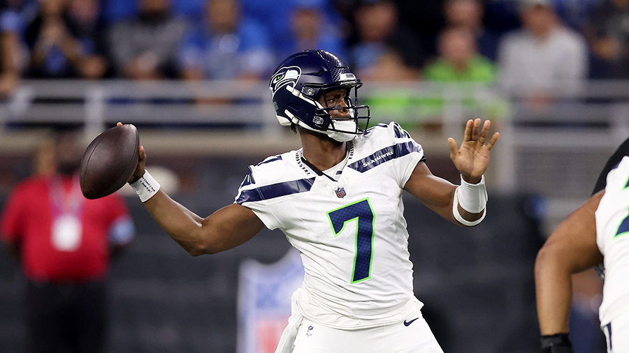 Seattle Seahawks QB Geno Smith leads the NFL in passing yards