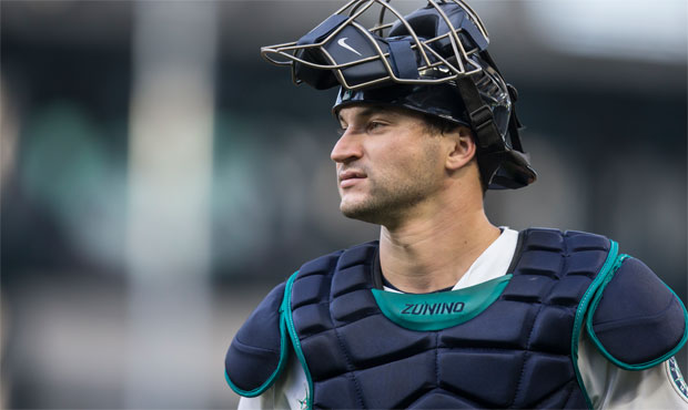 Mike Zunino has 12 strikes and only one extra-base hit so far in 2017. (AP)...