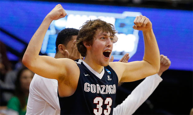 Kyle Wiltjer and Gonzaga are a win away from a second straight trip to the Elite Eight. (AP)...