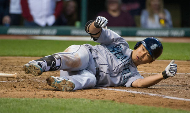 Leadoff man Norichika Aoki drove in the Mariners' only two runs in their win on Wednesday. (AP)...
