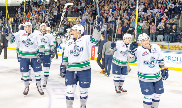 Seattle will await the outcome of Game 7 between Victoria and Kelowna to determine its next opponen...