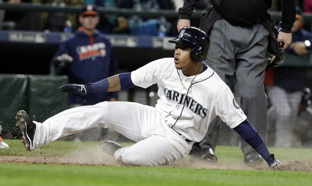 Shortstop Ketel Marte is hitting eighth for the Mariners in his first game back from the disabled l...