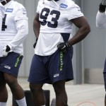 Seattle Seahawks' Jarran Reed stands at an NFL football practice Thursday, May 26, 2016, in Renton, Wash. (AP Photo/Elaine Thompson)