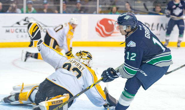 Seattle defeated Brandon 7-2 in the only regular-season meeting between the two teams. (T-Birds pho...