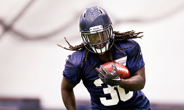 Running back Alex Collins is among several Seahawks rookies who should make an impact in 2016. (AP)...