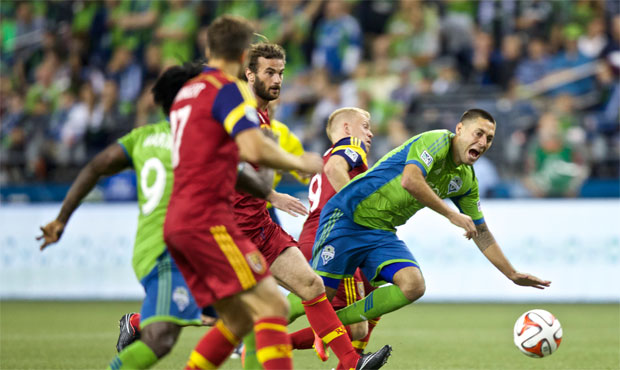 Clint Dempsey is suspended for Seattle's U.S. Open Cup match with Kyle Beckerman and Real Salt Lake...