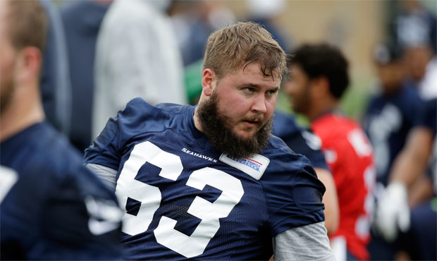 Mark Glowinski is the favorite to start at left guard along a new-look Seahawks offensive line. (AP...