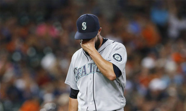 Reliever Nick Vincent has struggled since developing a back issue that has landed him on the disabl...