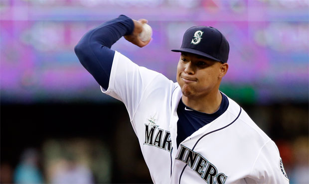 Taijuan Walker pitched eight scoreless innings and matched his career high with 11 strikeouts Wedne...