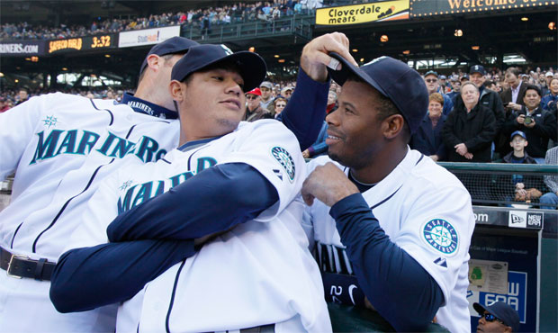 Felix Hernandez called Ken Griffey Jr. "a hero for most of the players growing up." (AP)...