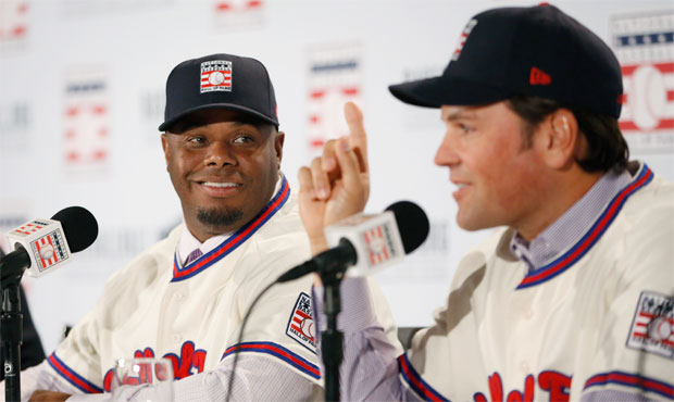 Ken Griffey Jr. and Mike Piazza will be inducted into the National Baseball Hall of Fame this weeke...