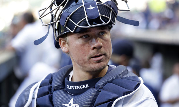 The M's have suspended backup catcher Steve Clevenger without pay for the rest of the season. (AP)...