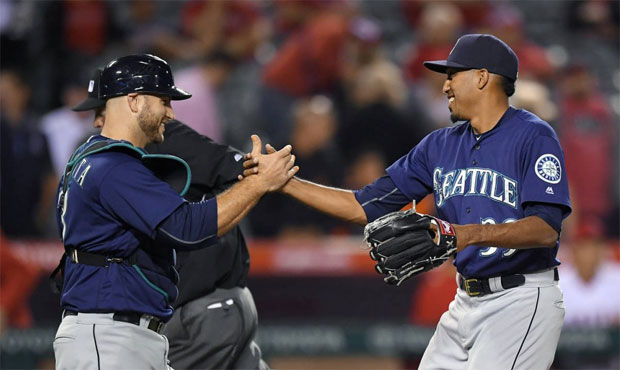 With eight straight wins, the M's are only a game and a half out of the second wild-card spot. (AP)...