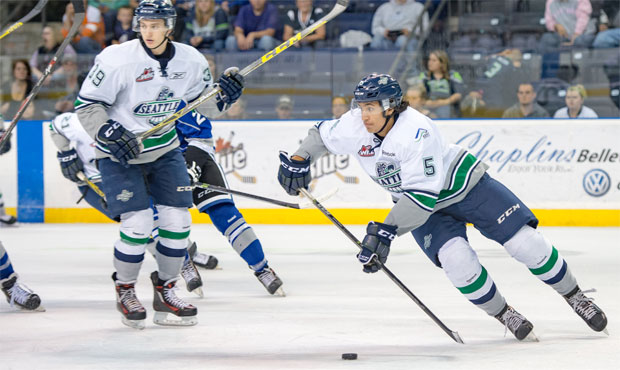 Second-year defenseman Jarret Tyszka could be in for a big season. (T-Birds)...