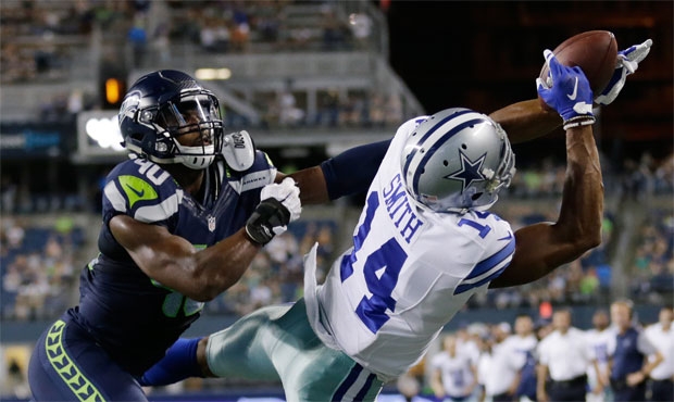 Safety Tyvis Powell is one of 21 new players and 15 rookies on the Seahawks' 53-man roster. (AP)...