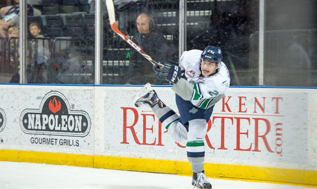 Brandon Schuldhaus will be expected to play a bigger role on the blue line this season. (T-Birds ph...
