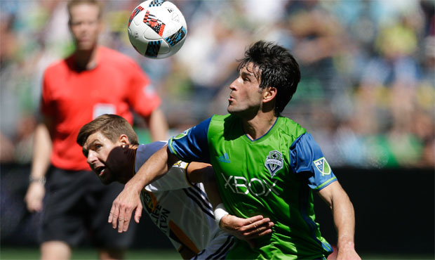 Nicolas Lodeiro is suspended from Uruguay's next match, making him available for the Sounders. (AP)...