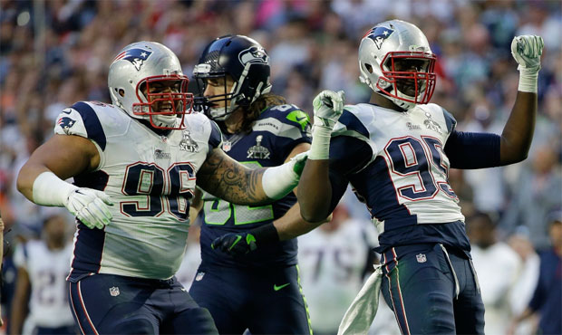 Defensive tackle Sealver Siliga, left, signed with Seattle over the offseason but went on IR with a...