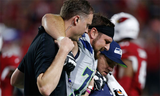 Pete Carroll said Bradley Sowell "looks like he's not hurt" three days after spraining his MCL. (AP...