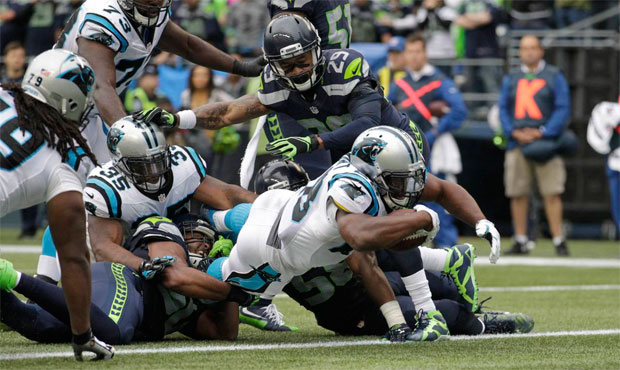 The teams on the Seahawks' remaining schedule are only 27-25, including the Panthers at 1-4. (AP)...