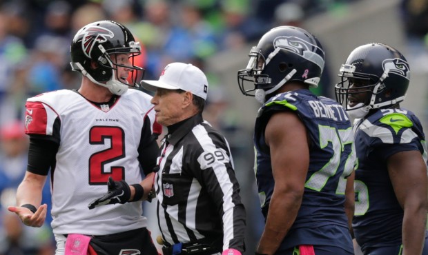 Matt Ryan and the Falcons got off to a slow start in their loss to the Seahawks on Sunday. (AP)...