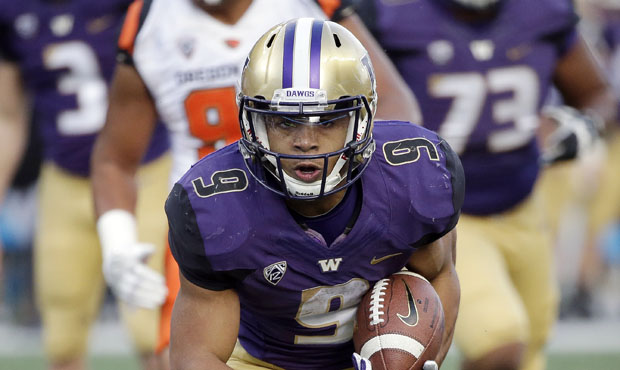 The Huskies can't rely on just Myles Gaskin and the running game Saturday against Utah. (AP)...