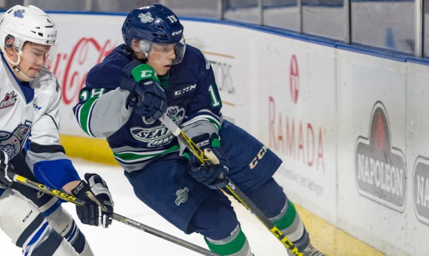 Sami Moilanen has eight points on three goals and five assists in Seattle's first 11 games (T-Birds...