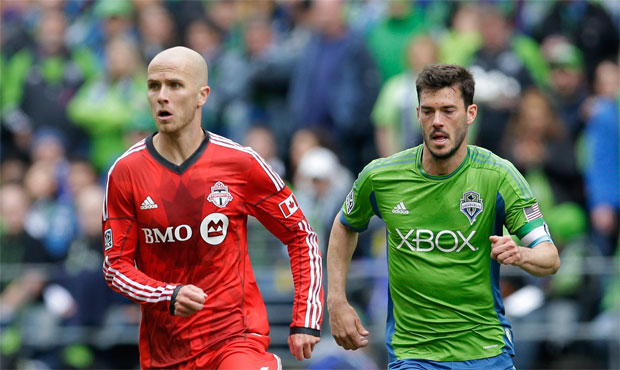 The Sounders will play at Toronto on Dec. 10 for the MLS Cup. (AP)...