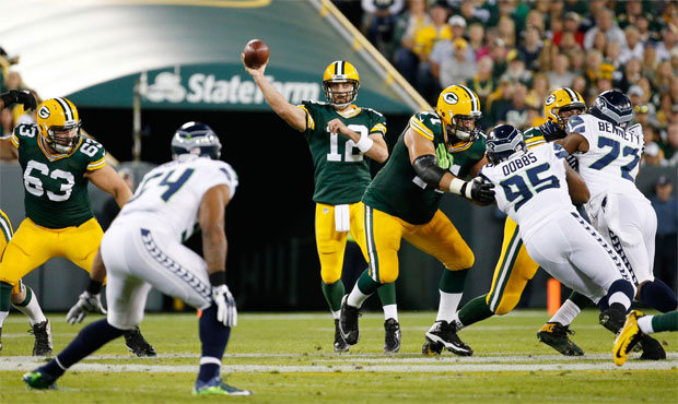 Seattle's remaining opponents are 18-36-1, but that group includes Aaron Rodgers and the Packers. (...
