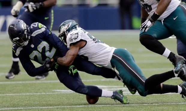 Seahawks running back C.J. Prosise is expected to miss significant time with a shoulder injury. (AP...