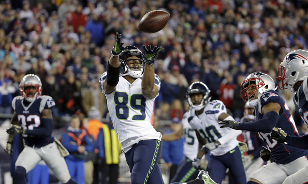Doug Baldwin caught all three of Russell Wilson's touchdown passes, including the game-winner. (AP)...