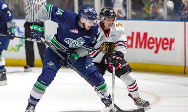 Brandon Schuldhaus had 11 points in 90 career regular season games with the T-Birds (T-Birds photo)...