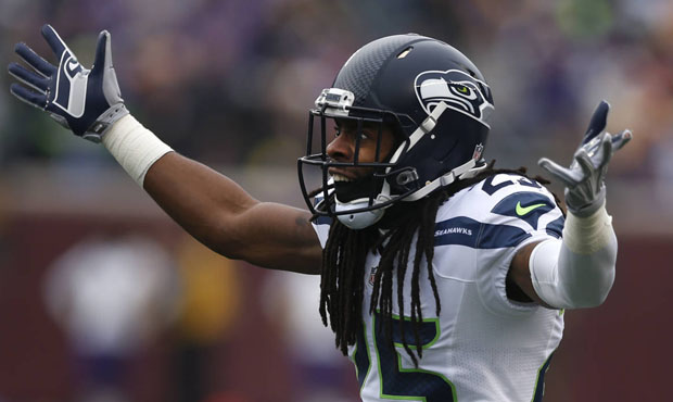 "We're the last ones to get the middle finger," Richard Sherman said of Seattle's Thursday night ga...