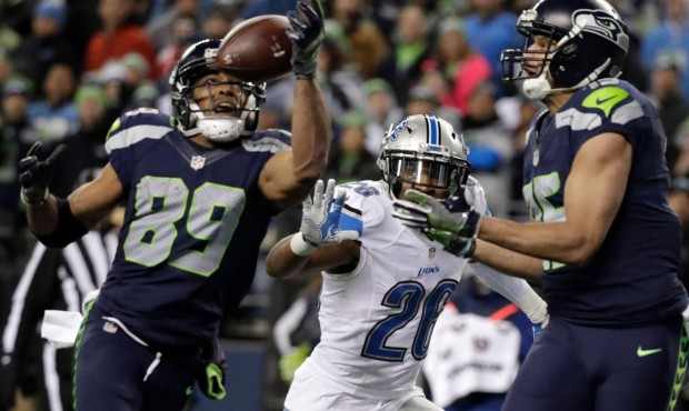 Doug Baldwin set Seattle's postseason reception record, though the last was intended for Jermaine K...