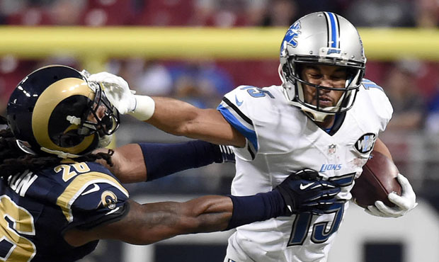 Golden Tate is a rare receiver who can draw unnecessary roughness penalties, John Clayton writes. (...