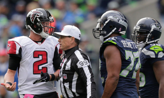 John Clayton says the Seahawks' ability to pressure Matt Ryan will be crucial in Saturday's playoff...