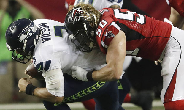 The Seahawks' offense couldn't keep it with Atlanta's in Saturday's 36-20 playoff loss. (AP)...
