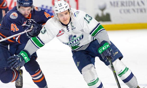 Mathew Barzal and the T-Birds have first place in the U.S. Division in their sights (T-Birds photo)...