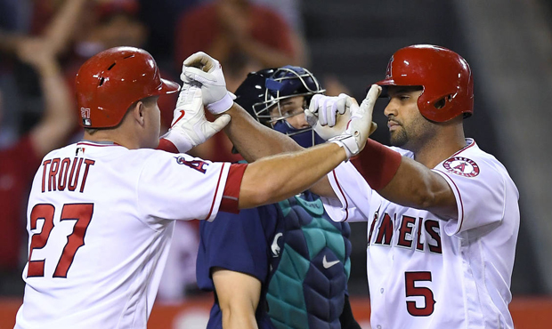 FanGraphs projects the Angels, led by Albert Pujols and Mike Trout, to finish ahead of the M's in 2...