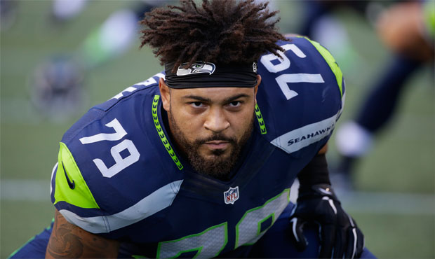 Right tackle Garry Gilliam was in and out of the Seahawks' starting lineup in 2016, his third NFL s...