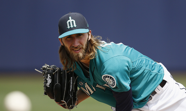 Left-hander Dillon Overton is projected to be in the Mariners bullpen on their opening day 25-man r...