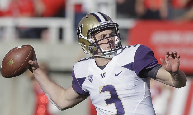 Jake Browning has shown a knack for scrambling that Brock Huard believes can be further improved up...
