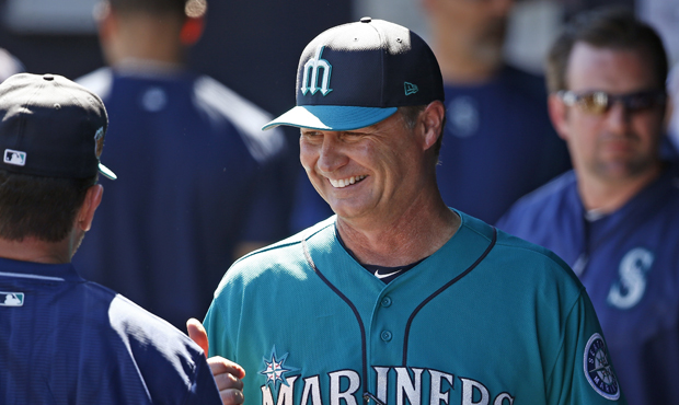 Scott Servais received an assist from a particularly vocal Danny O'Neil on a disputed call. (AP)...