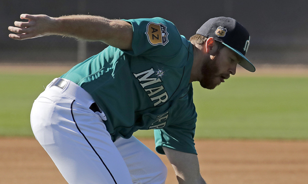 Mariners pitcher Shae Simmons has suffered a setback, being diagnosed with a flexor strain. (AP)...